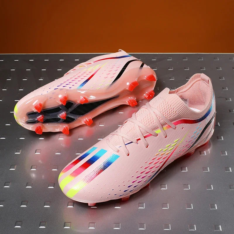 New Men Ultralight Soccer Shoes TF/FG Professional Football Boots Unisex Non-Slip High-quality Wholesale Drop Shipping Training