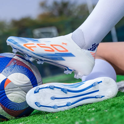 New Men's Football Boots Non-Slip Soccer Shoes Indoor Cleats Professional Turf Futsal Grass Ultralight Sport Comfortable Adult
