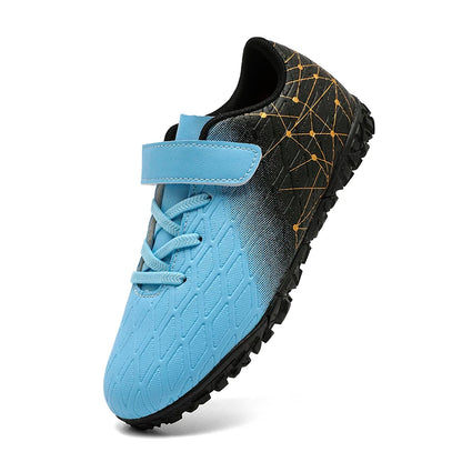 New Men Soccer Shoes Girls Cleats Outdoor Match Training Sport Football Boots Long Spikes Comfortable Breathable Boys Non Slip
