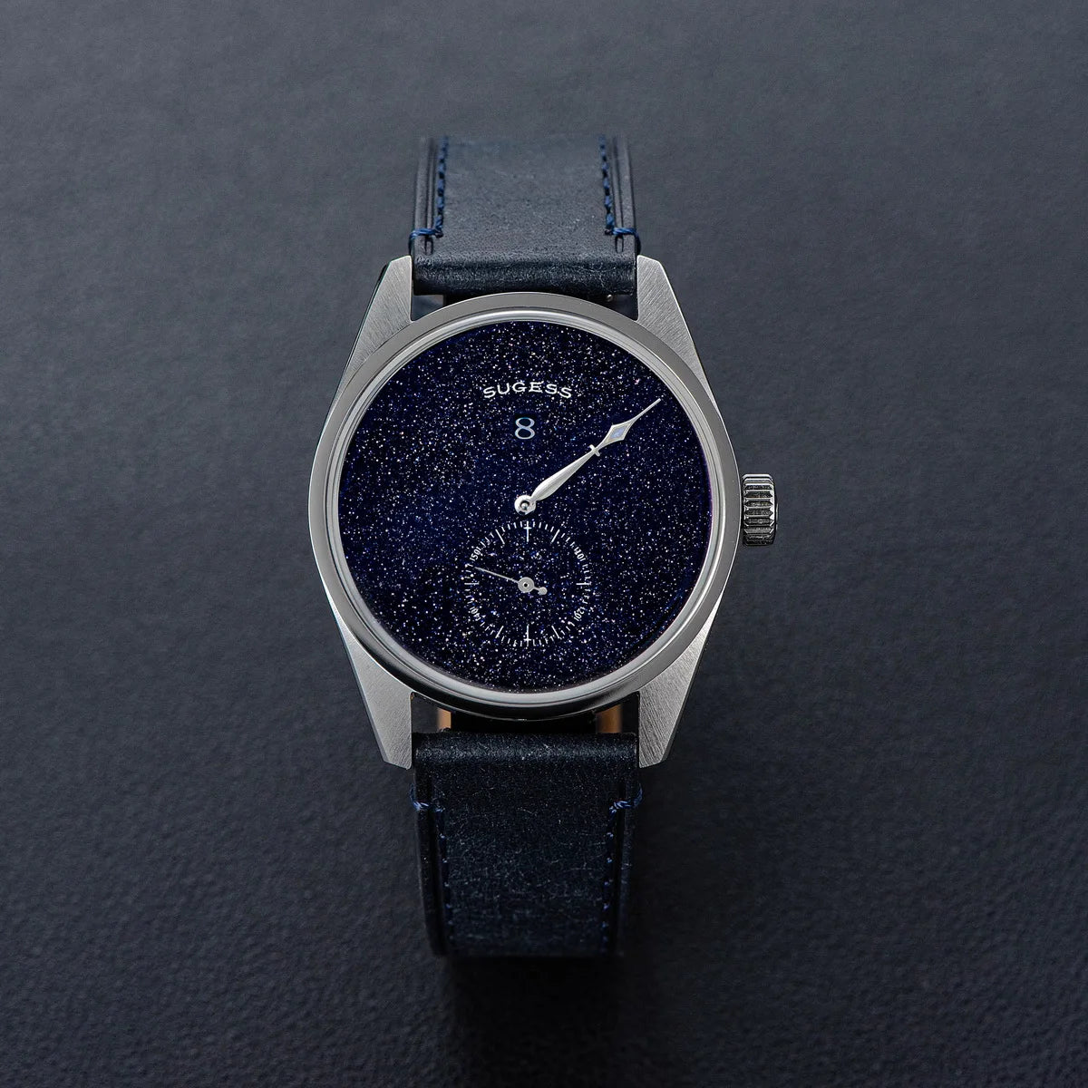 Sugess Watch of Men Automatic Mechanical Wristwatches ST1721 Movement Luminous Simple Fashion Clock Waterproof Glass S451 New