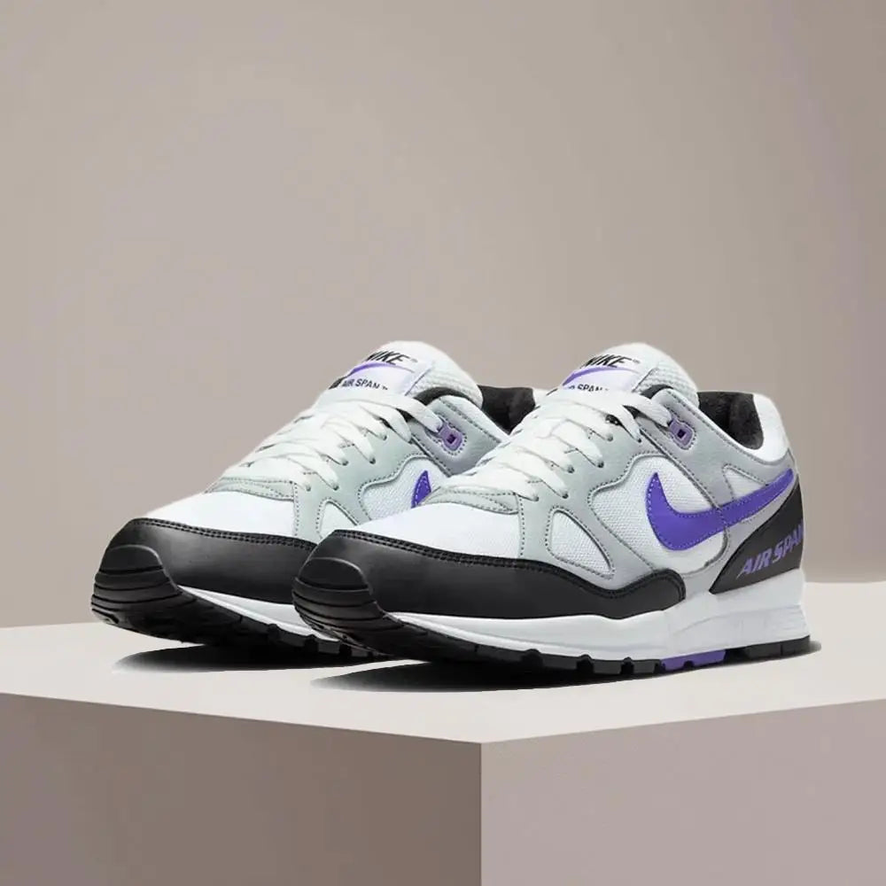 Nike Air Span II Classic Retro Design Slip-Resistant, Durable, Comfortable Support Everyday Athletic Shoes AH8047-013