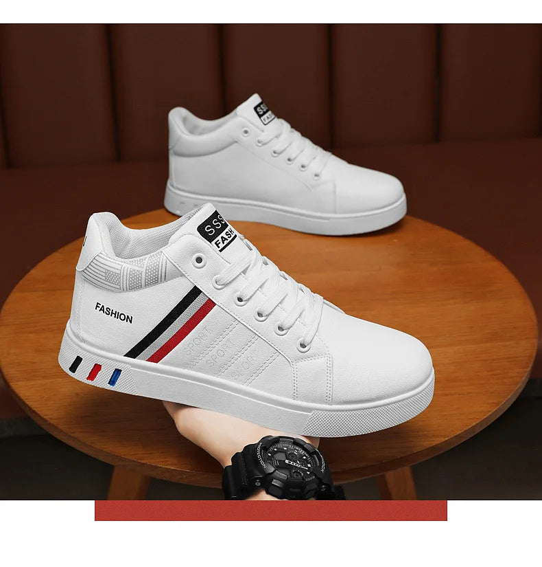 Męskie buty do skateboardingu 48 – codzienne, wysokie trampki do chodzenia, buty sportowe, oddychające buty hip-hopowe, buty uliczne, Chaussure Homme