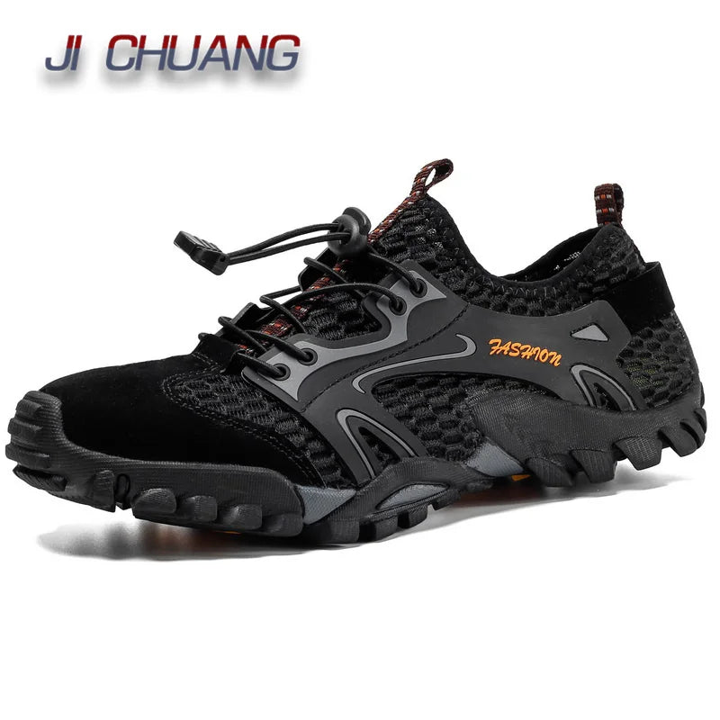 39-50 Water Shoes Men Quick Drying Swim Beach Aqua Shoes for Water Sport Diving Hiking Sailing Travel Sneakers  mountaineering