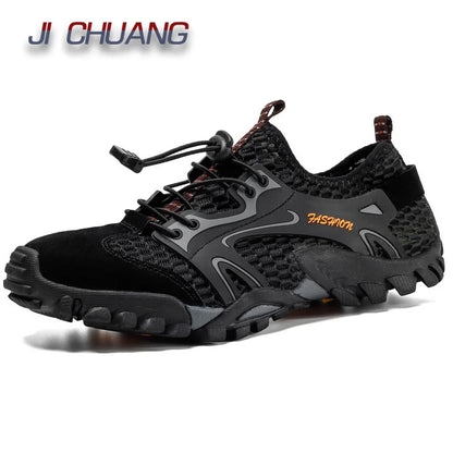 39-50 Water Shoes Men Quick Drying Swim Beach Aqua Shoes for Water Sport Diving Hiking Sailing Travel Sneakers  mountaineering