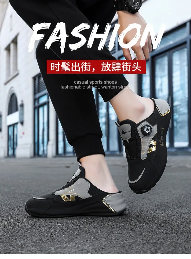 High Quality Platform Sneakers with Breathable Trendy Mesh for Summer, New Men's Sports and Leisure Shoes in Large Sizes 39-48