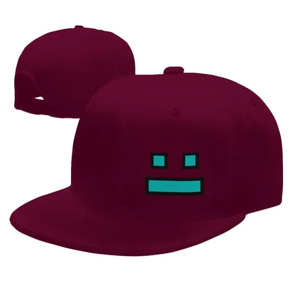 Videoigra Geometry Dash, bejzbol kape snapback, muške i ženske kape, podesive kape, hip hop bejzbol kapa, casquette