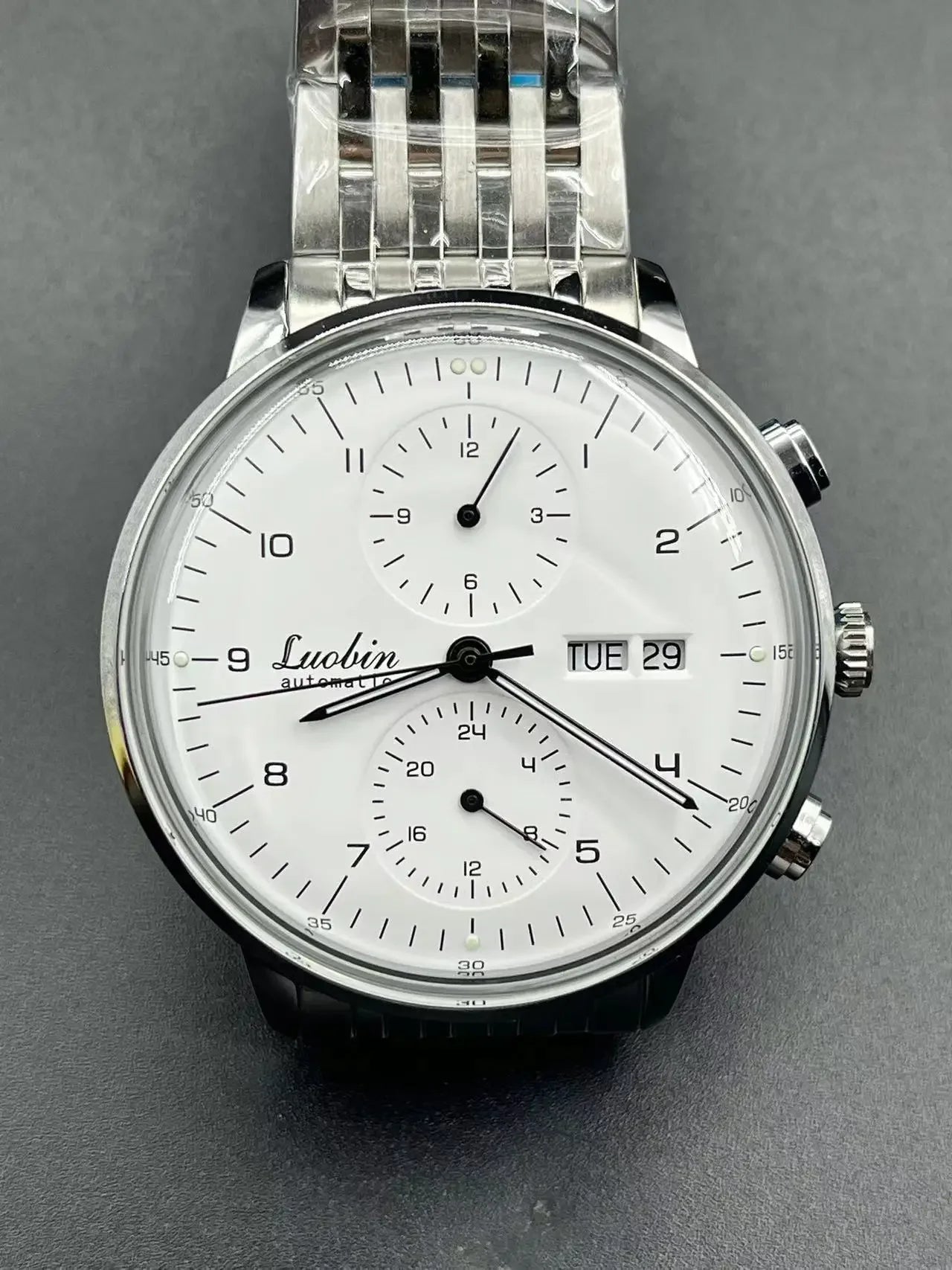 Relógio de Luxo para Homem, Automático Mecânico, de Corda Automática, Business, em Aço Inoxidável, Luminoso, Relojes Para Hombre 2020