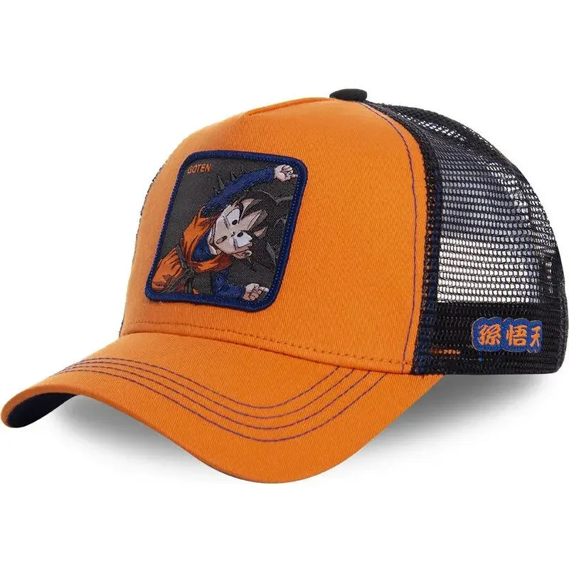 SVI stilovi Dragon Ball bejzbol kapa Snapback kapa s šiljastim vrhom muška vezena hip-hop kapa sunčani vizir podesiva trucker mrežasta kapa
