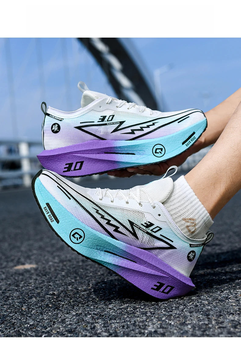 Men Sneakers Mesh Comfort Tennis Shoes 2025 Men's Running Carbon Board 3.0 Cushion Sports Training Jogging Speciality Jog Shoes