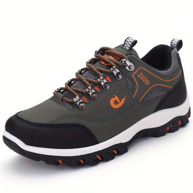 Men's casual sports shoes, outdoor hiking and mountaineering lightweight walking and running shoes, large size 36-49