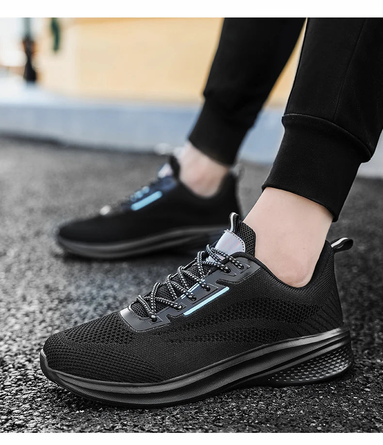 Leather Men Shoes Sneakers Trend Casual Shoe Italian Breathable Leisure Male Sneakers Non-slip Footwear Men Vulcanized Shoes