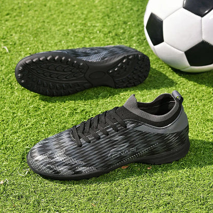 Nuevas zapatillas de fútbol para hombre de alta calidad, tacos para partidos en interior, botas de fútbol para exterior superventas, para césped, de caña alta, fútbol sala, antideslizantes