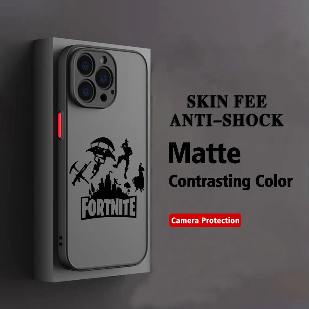 Hot Game F-Fortnites Phone Case For Samsung Galaxy A17 A07 A06 A56 A36 A26 A55 A14 A05 A15 A24 A25 A73 A04 A40E A25 A24 4G 5G