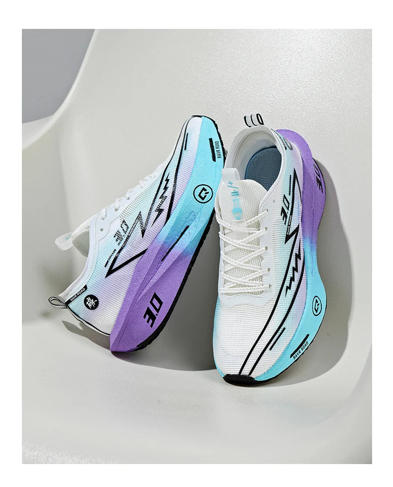 Air Running Shoes Men Sports Marathon Carbon Plate Breathable Lightweight Women Comfortable Athletic Leisure Sneakers Soft Sole