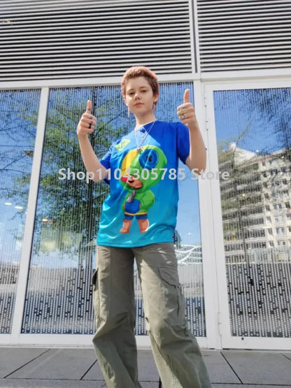 Fortnites Theme Birthday Number T-Shirt Summer Child White Clothes Cartoon Hot Game Short Sleeve Tees Casual Tops Funny Gifts