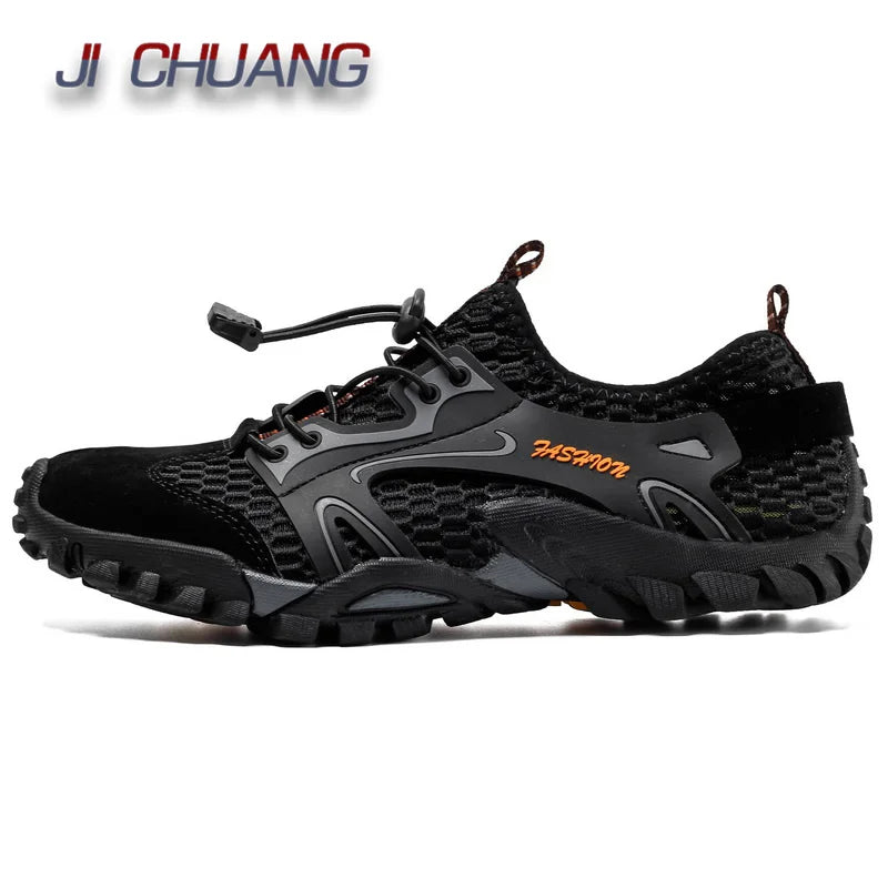 39-50 Water Shoes Men Quick Drying Swim Beach Aqua Shoes for Water Sport Diving Hiking Sailing Travel Sneakers  mountaineering