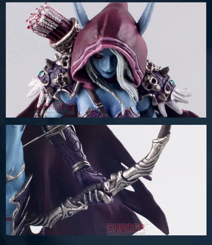Sylvanas Windrunner World Of Warcraft actiefiguren De Koningin van de Ondoden handgemaakte modelverzameling ornamenten kindercadeaus speelgoed