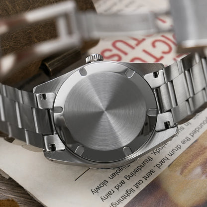 Watchdives WD1960S V2 Watch VH31 Sweep Second Movement Stainless Steel Sapphire Crystal Business Wristwatch Vintage Watches