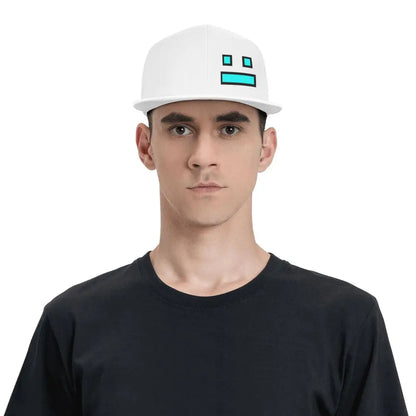 Videoigra Geometry Dash, bejzbol kape snapback, muške i ženske kape, podesive kape, hip hop bejzbol kapa, casquette