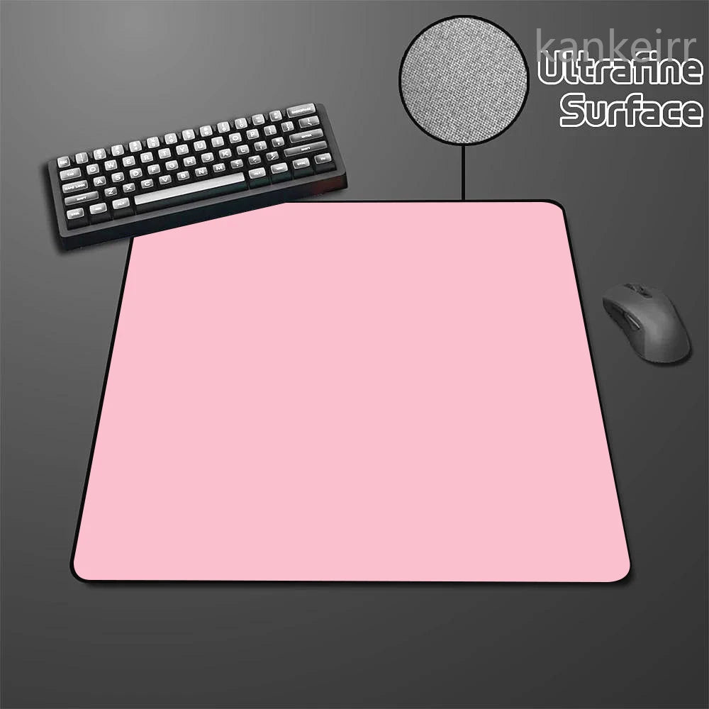 Fekete Speed egérpad, egyszínű, nagy rugalmasságú, csúszásmentes aljú gaming egérszőnyeg, prémium e-sport egérpad, ultrafinom felületű deskmat