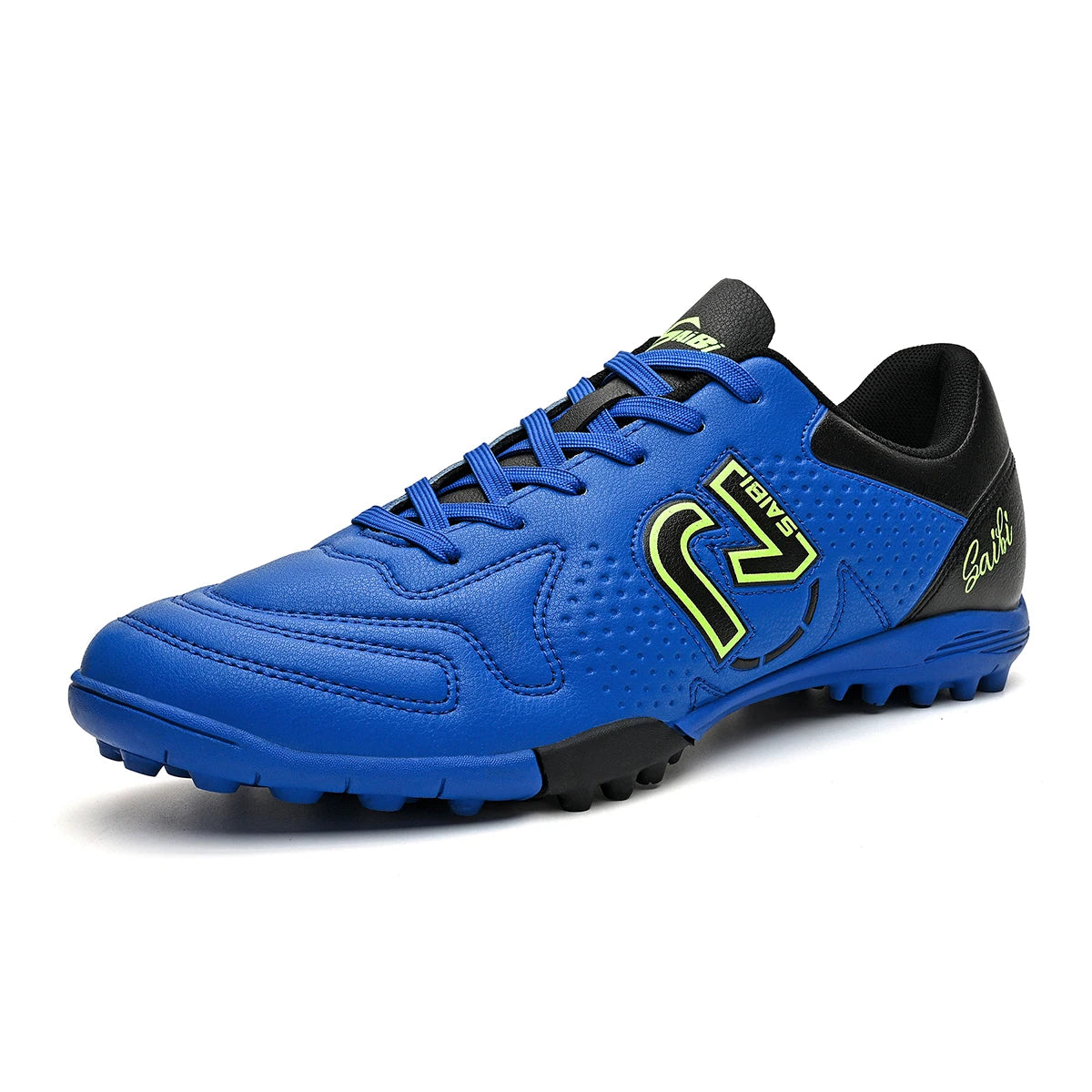 Low-top, studded soccer shoes, unisex, TF and FG, slip-resistant and wear-resistant, available in 4 colors to choose from.