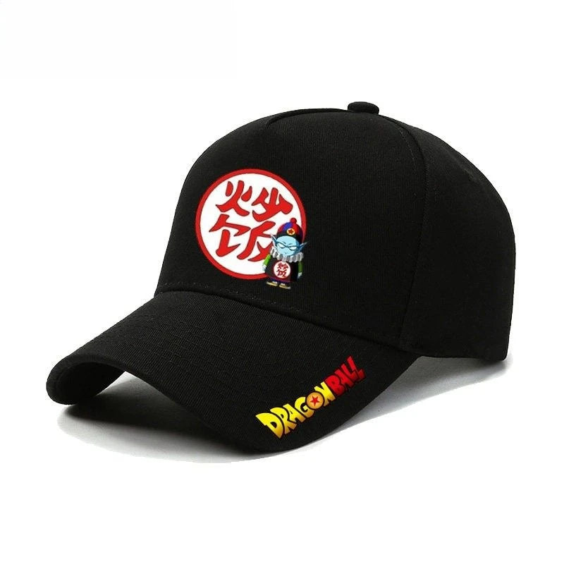 Casquette de baseball unisexe polyvalente et décontractée Dragon Ball Master Roshi Son Goku, imprimé créatif de haute qualité inspiré de l'anime et des dessins animés