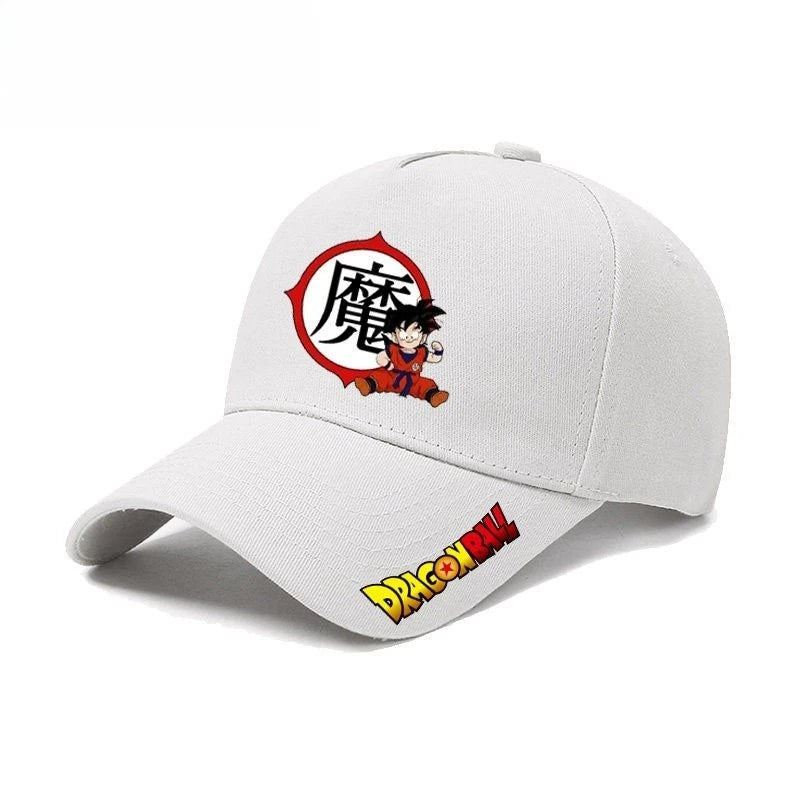 Casquette de baseball unisexe polyvalente et décontractée Dragon Ball Master Roshi Son Goku, imprimé créatif de haute qualité inspiré de l'anime et des dessins animés
