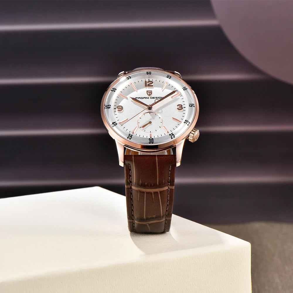 V2 PAGANI DESIGN PD-1790 New 42MM Men's Fashion Leisure Mechanical Watch 10Bar Waterproof Sapphire Glass Men's Automatic Watch