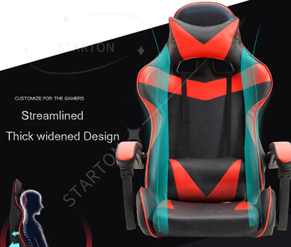 PC Gamer Gaming Chair PU Leather Office Adult Ergonomic RGB Racing Computer Gamer Racing Gamer Chair  for Sale