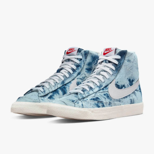 Nike Produto Genuíno Blazer Mid '77 Sapatilhas de Skate Retro Cano Alto para Mulher DV2182-900