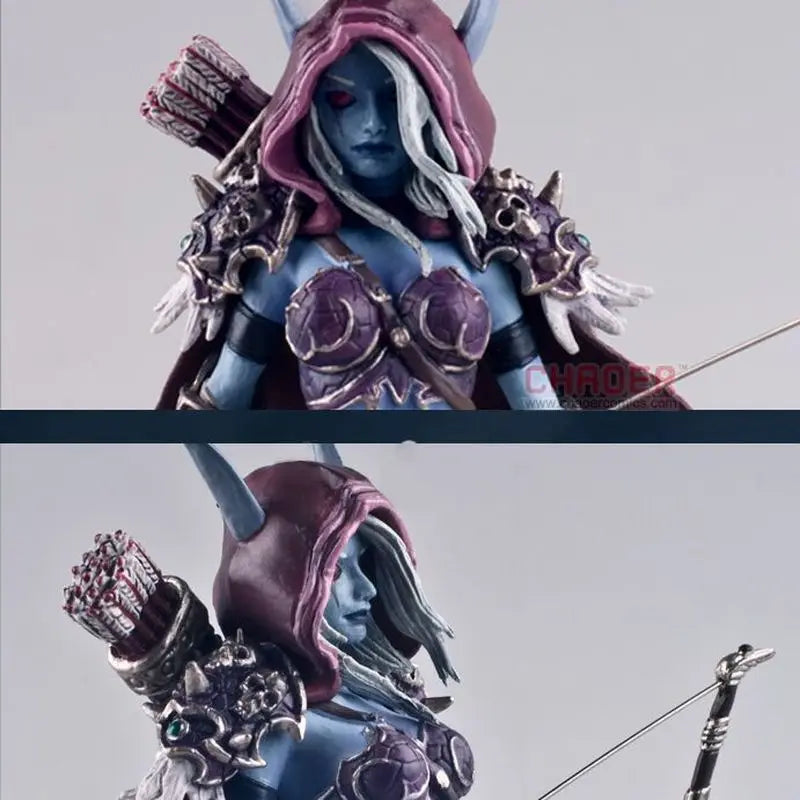 Sylvanas Windrunner World Of Warcraft actiefiguren De Koningin van de Ondoden handgemaakte modelverzameling ornamenten kindercadeaus speelgoed