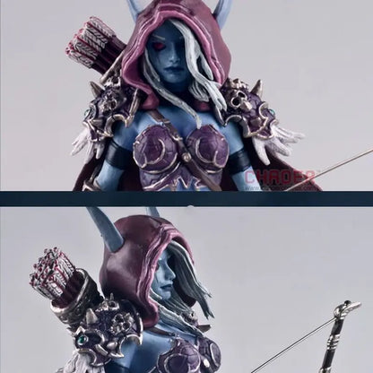 Sylvanas Windrunner World Of Warcraft actiefiguren De Koningin van de Ondoden handgemaakte modelverzameling ornamenten kindercadeaus speelgoed