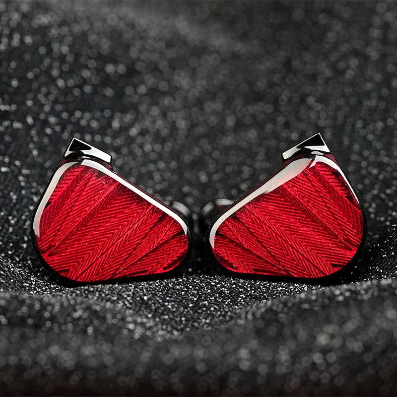 Auscultadores intra-auriculares audiófilos com fio TRUTHEAR x Crinacle ZERO:RED Dual Dynamic Driver 0.78 2Pin HiFi