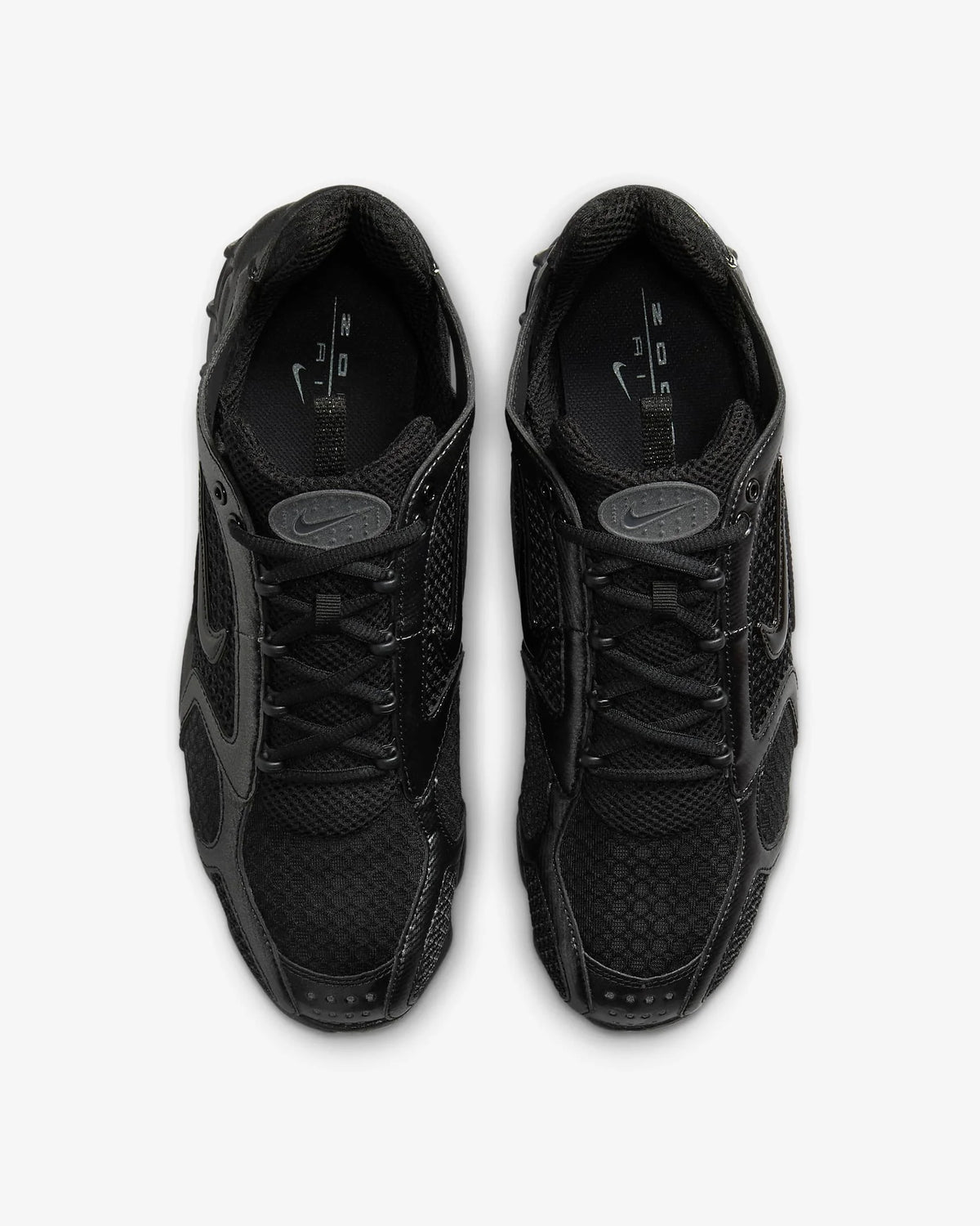 Nike Air Zoom Spiridon Cage 2 Zapatillas casual unisex de caña baja, resistentes, grises y rojas, calzado lifestyle deportivo CJ1288-600