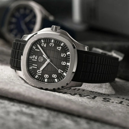 Watchdives WD008 38mm Dive Men Watch VH31 Sweep Second Quartz Movement Sapphire Super Luminous 100m Waterproof Watches