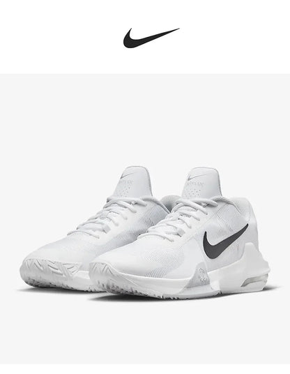 Nike Official Genuine Air Max Impact 4 stødabsorberende basketballsko til mænd DM1124-100