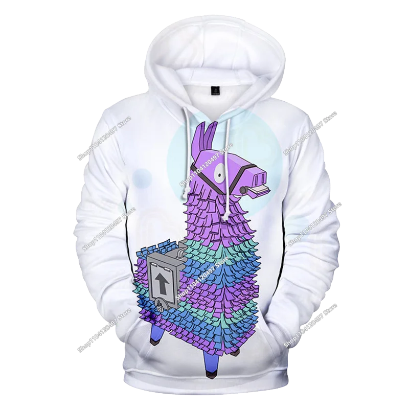 Fortnite Fighting Game 3D Print Hoodies Streetwear Children's Oversized Casual Sweatshirts Hoodie Man Coat Clothes