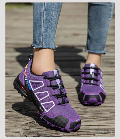 Men's Hiking Shoes Outdoor Sports Shoes Lace-up Hiking Shoes Women's Hiking Sports Shoes Non-slip Hunting Tactical Sports Shoes