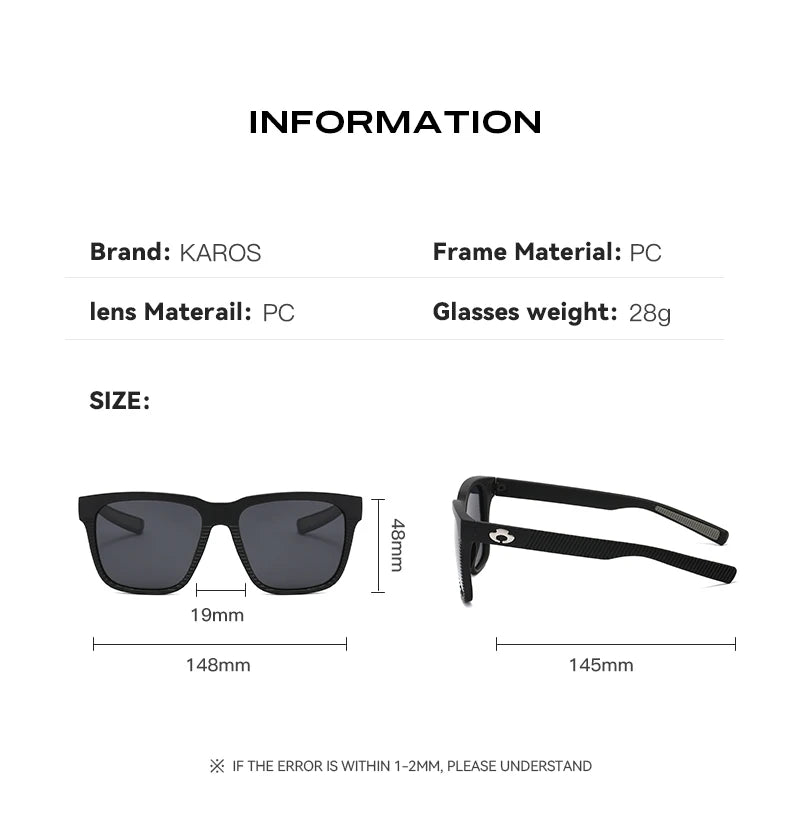 BLUE OTTER Polarized Sports Sunglasses UV400 for Cycling Fishing Running Driving Men Women Outdoor Eyewear with Box BT03