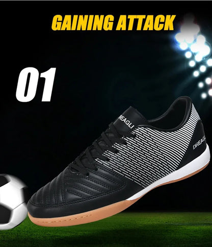 Soccer Shoes Men Anti Slip Indoor Football Boots Fashion Mens Futsal Shoe IC Traning Cleats Chuteira Futebol Male Sneakers