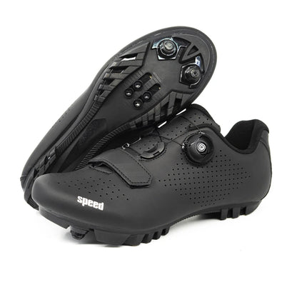 New Unisex pedal Cycling Shoes Flat shoes Suitable For Mountain Sports Pedal Self-Locking Cycling Shoes Breathable Cycling Shoes