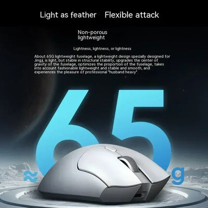 Mysz bezprzewodowa Metaphyuni Metapanda P1 Pro Max PAW3395L o niskim opóźnieniu, lekka ergonomiczna mysz e-sportowa do gier na PC, prezent dla gracza