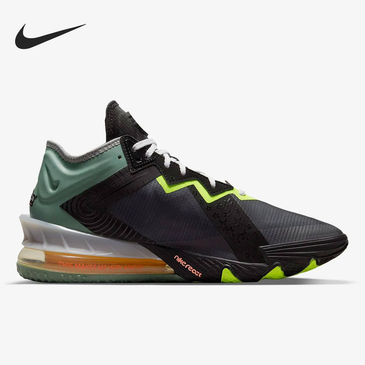 Nike LEBRON XVIII autentiche, scarpe da basket da uomo e da donna con ammortizzazione ad aria, 18ª generazione, CV7564-005