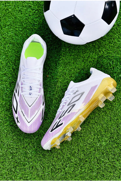 New Men Soccer Shoes High-quality Cleats Football Boots Sneakers Hot-selling Indoor Futsal Non-Slip Match Grass High-top Outdoor