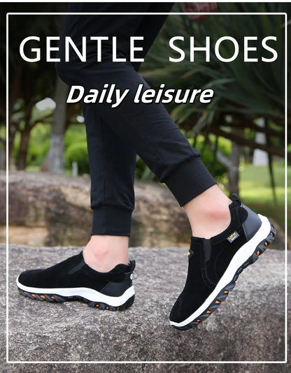 New Outdoor Hiking Camping Light Running Jogging Casual Sports Men's Shoes Non-slip Loafers Hiking Shoes Large Size 38-50