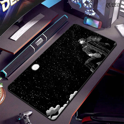 Gaming Accessories Varmilo Keyboard Computer Mousepad CS GO LOL Mouse Pad Berserk Guts Anime Dywan Gamer 900X400 XXL Desk Mats