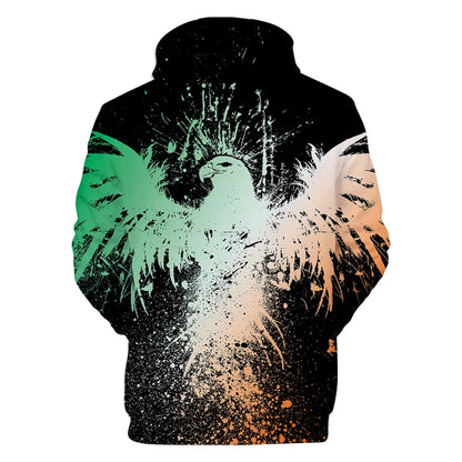 Classic Dolphins tigers wolves galloping horses animal 3D Print Hoodies Long Sleeve Sweatshirts Adult/Child Casual Pullovers