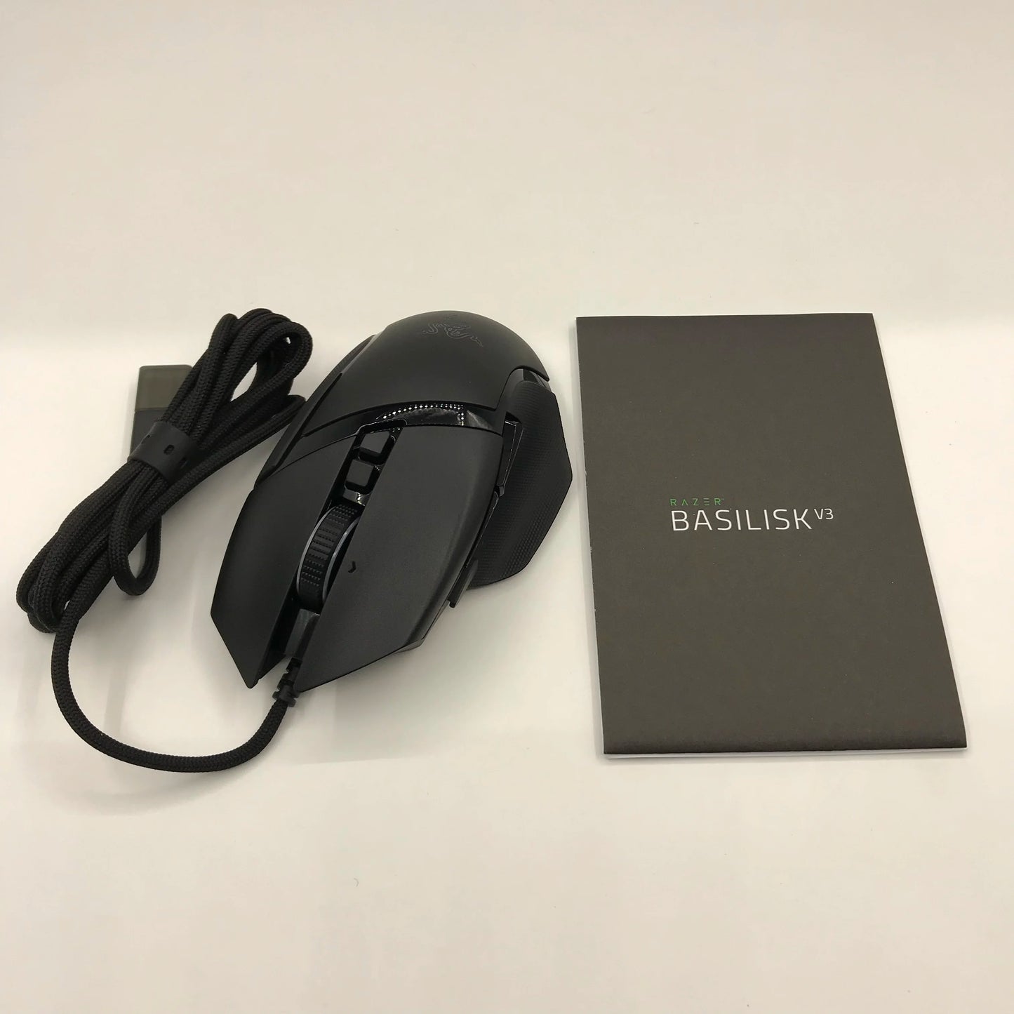 Razer Basilisk V3 Wired Gaming Mouse, 26000 DPI Optical Gaming Mouse with RGB Lighting, 11 Programmable Buttons, Ergonomic Wired Gaming Mouse for PC & Laptop