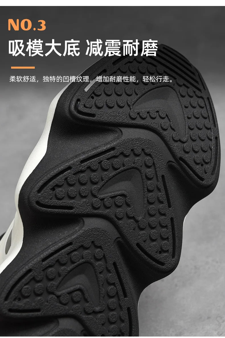 Luxury Men's Sneakers Casual Breathable Trainer Race Fashion Loafers Running Shoes for Male Tenis