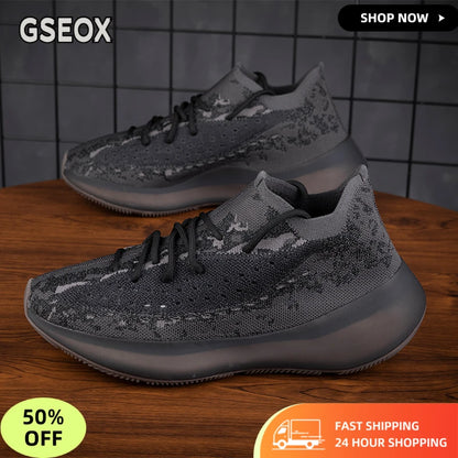 Air Cushion Running Shoes Speciality Marathon Men Sports Breathable Lightweight Women's Comfortable Nonskid Leisure Sneakers